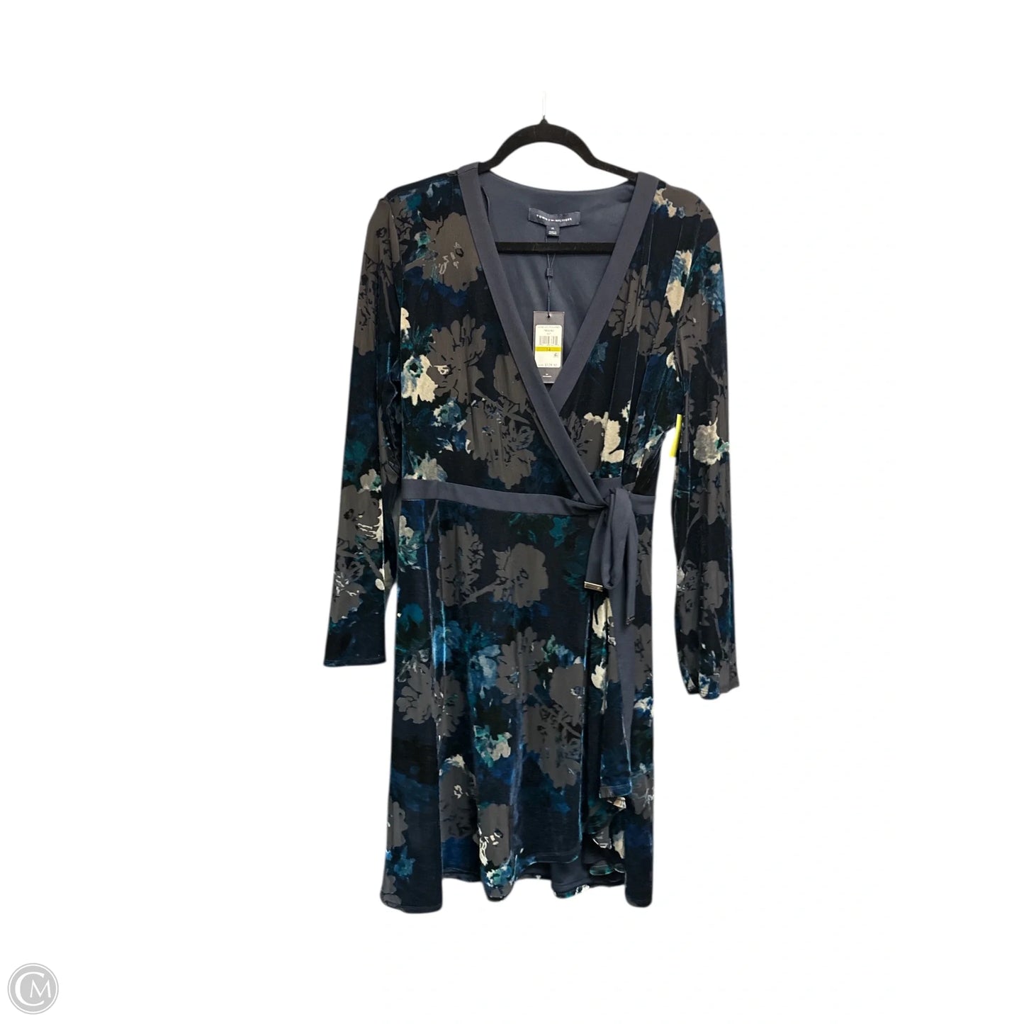 Dress Party Midi By Tommy Hilfiger In Blue, Size: 14
