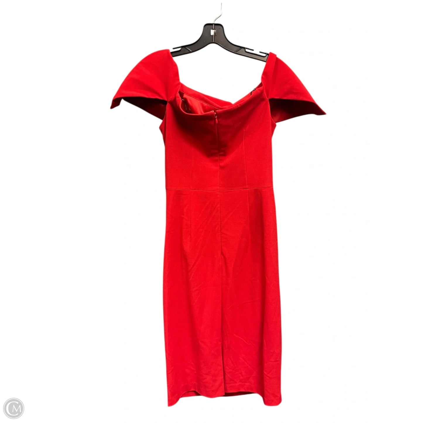 Dress Casual Midi By Bcbg In Blue, Size: S