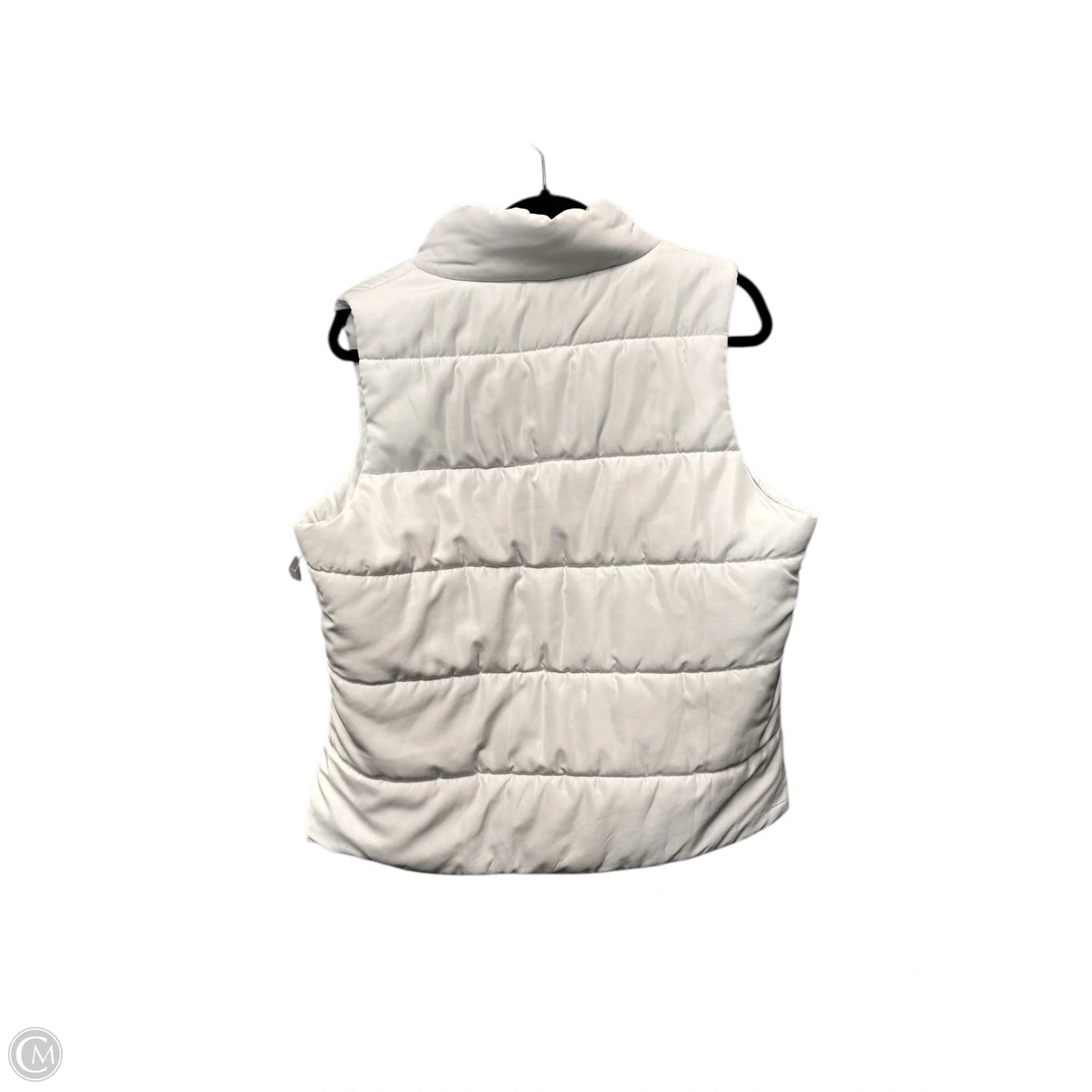 Vest Puffer & Quilted By Mudpie In White, Size: M