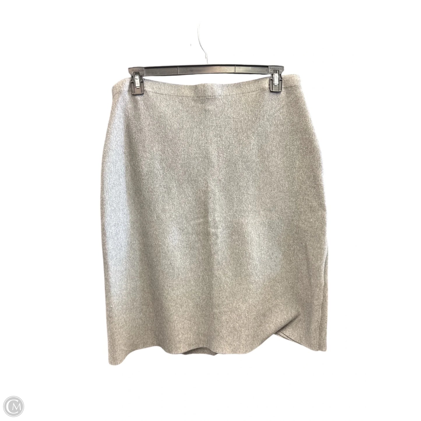 Skirt Midi By Milano In Grey, Size: Xl