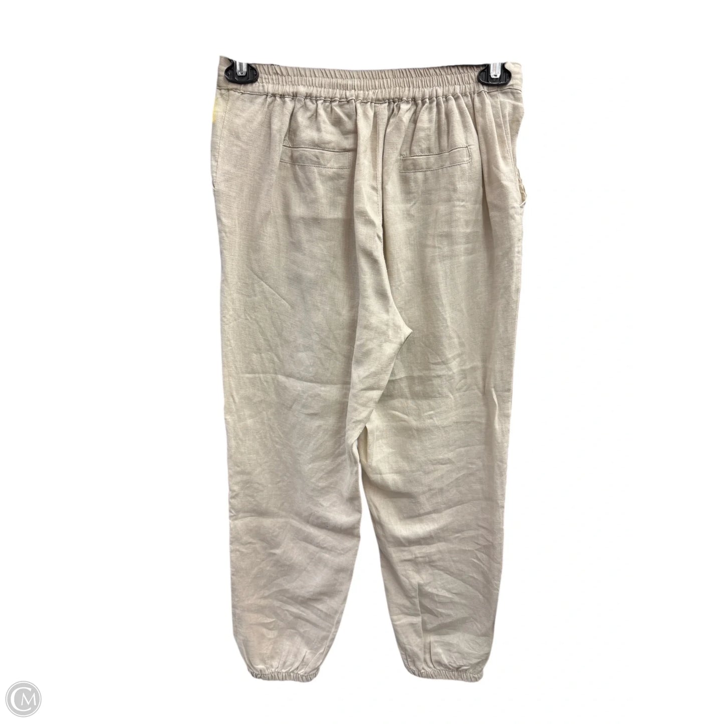Pants Linen By Clothes Mentor In Cream, Size: M