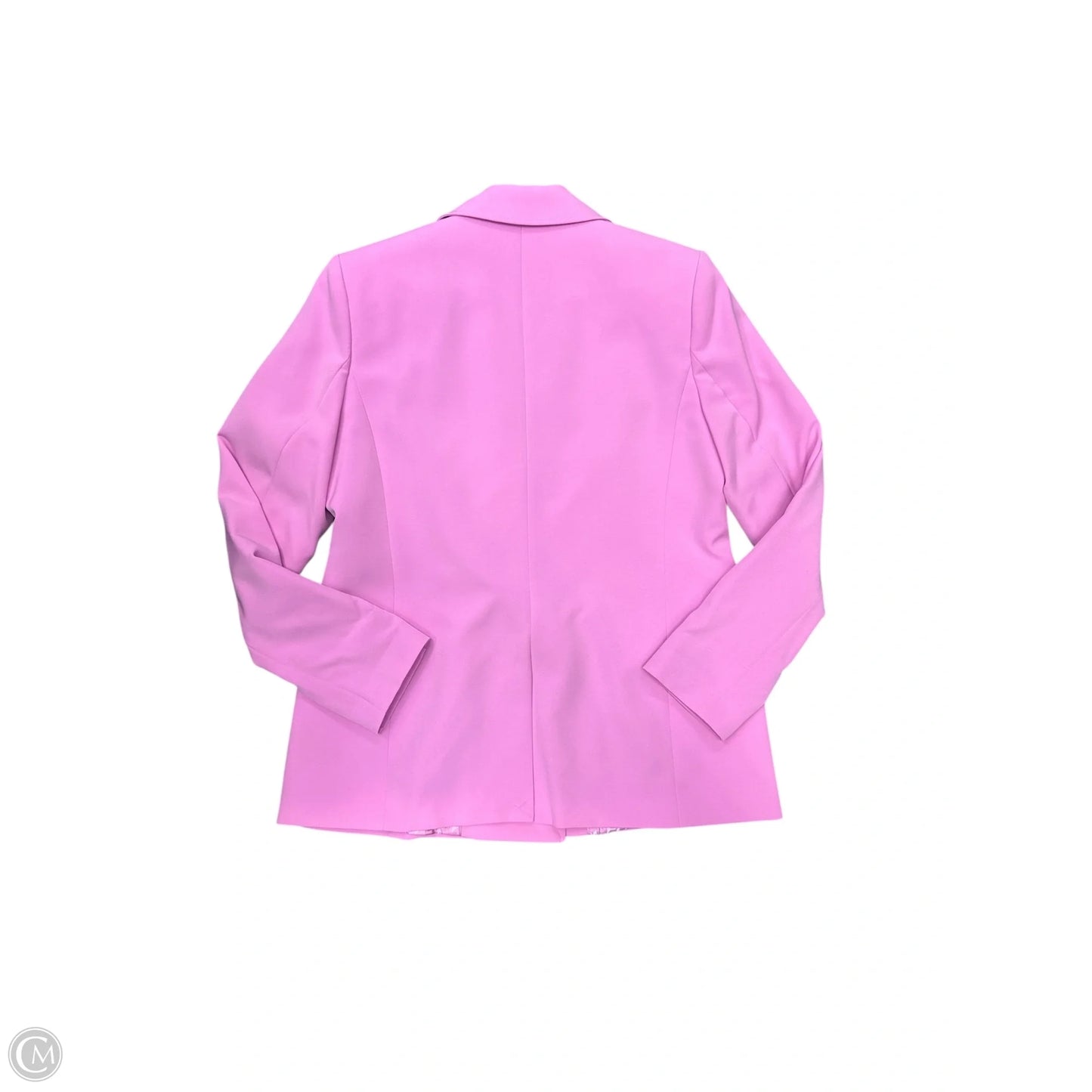 Blazer Designer By Karl Lagerfeld In Pink, Size: L