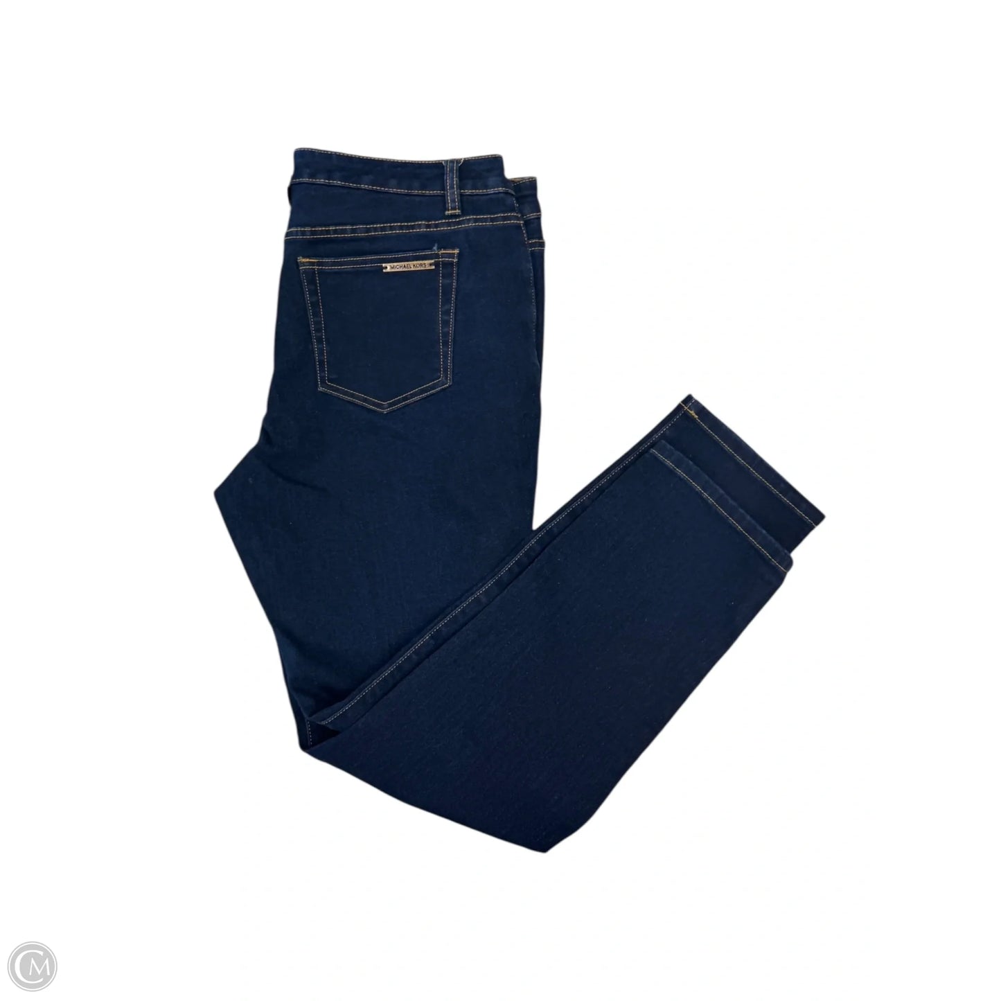 Jeans Designer By Michael Kors In Navy, Size: 12