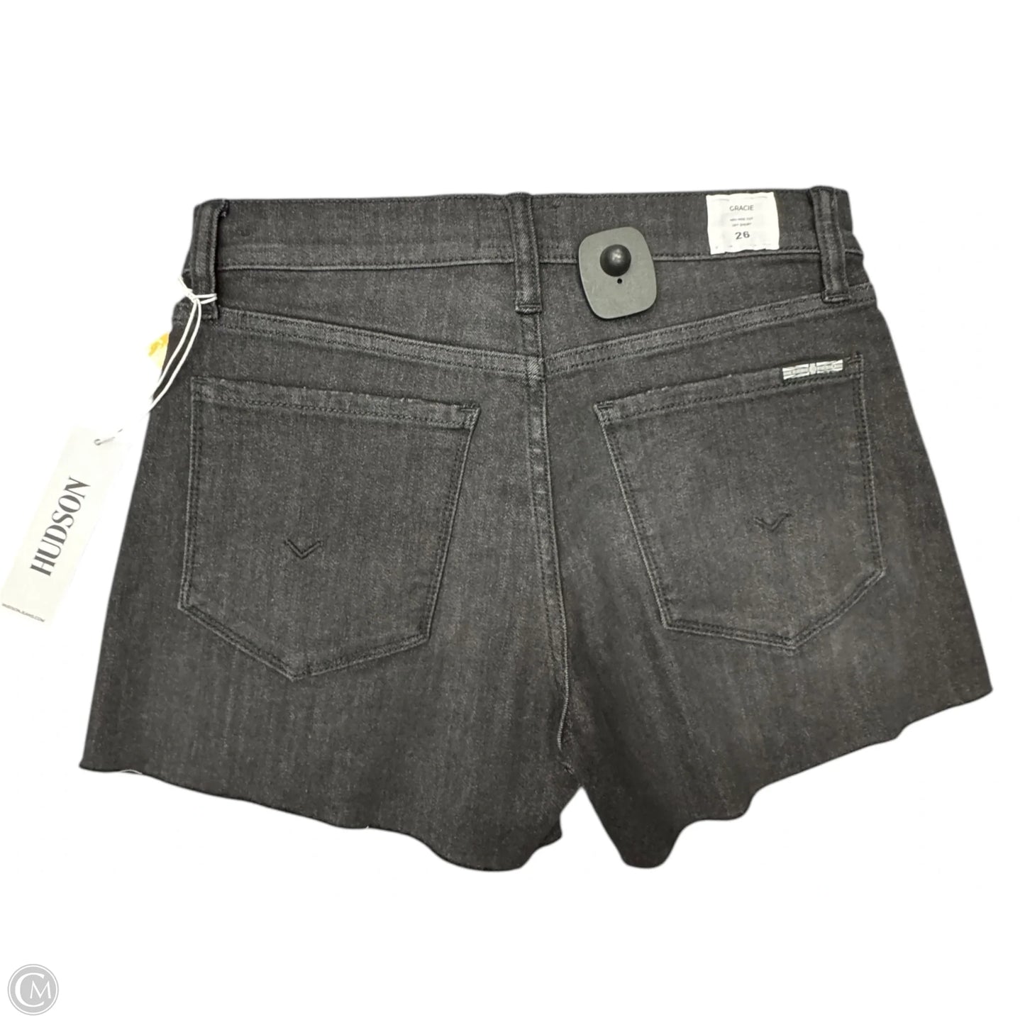 Shorts Designer By Hudson In Black Denim, Size: 2