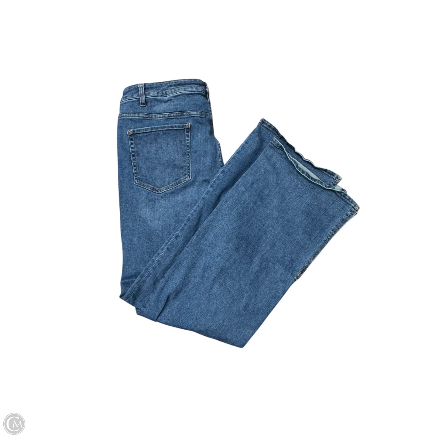 Jeans Designer By Frye In Blue Denim, Size: 16