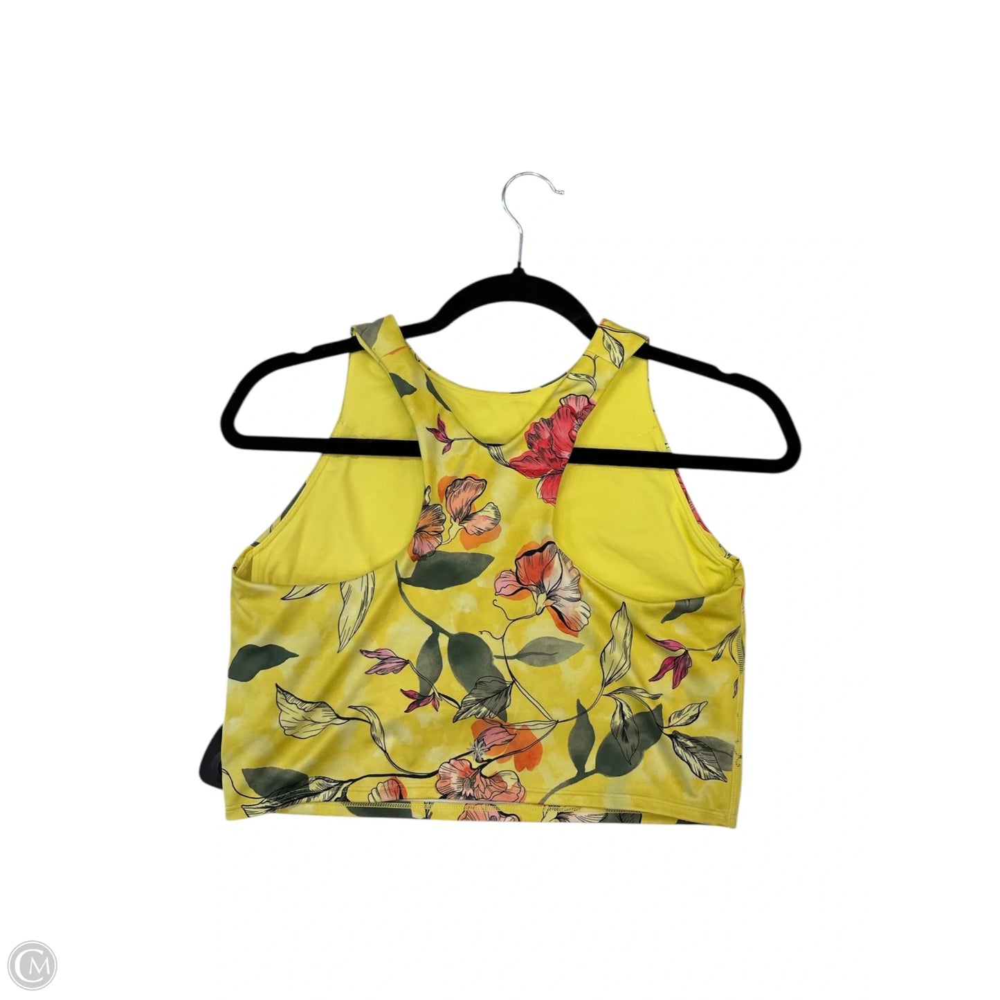 Athletic Bra By Athleta In Yellow, Size: M