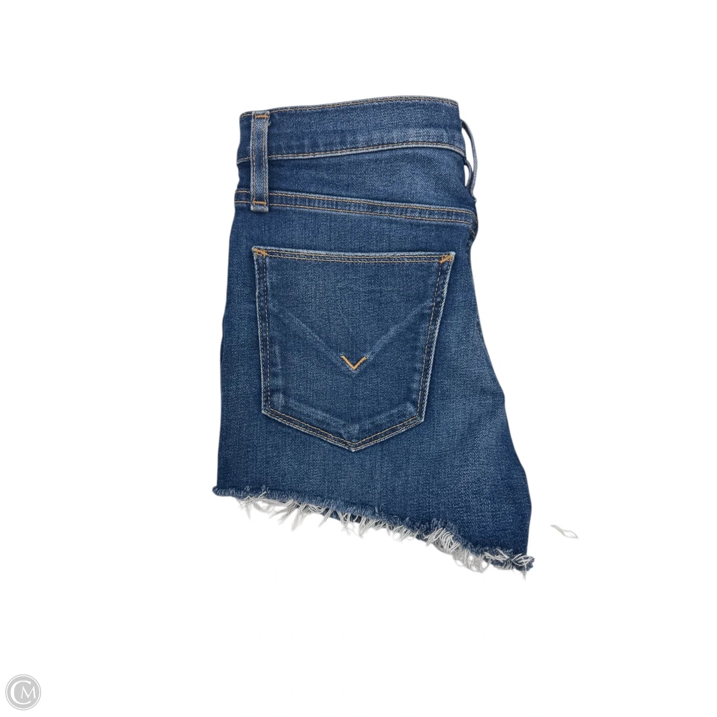 Shorts Designer By Hudson In Blue Denim, Size: 0