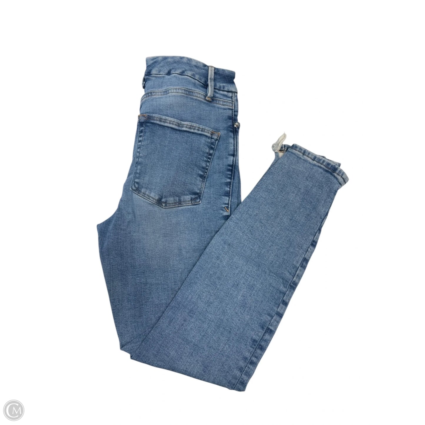 Jeans Designer By Good American In Blue Denim, Size: 4