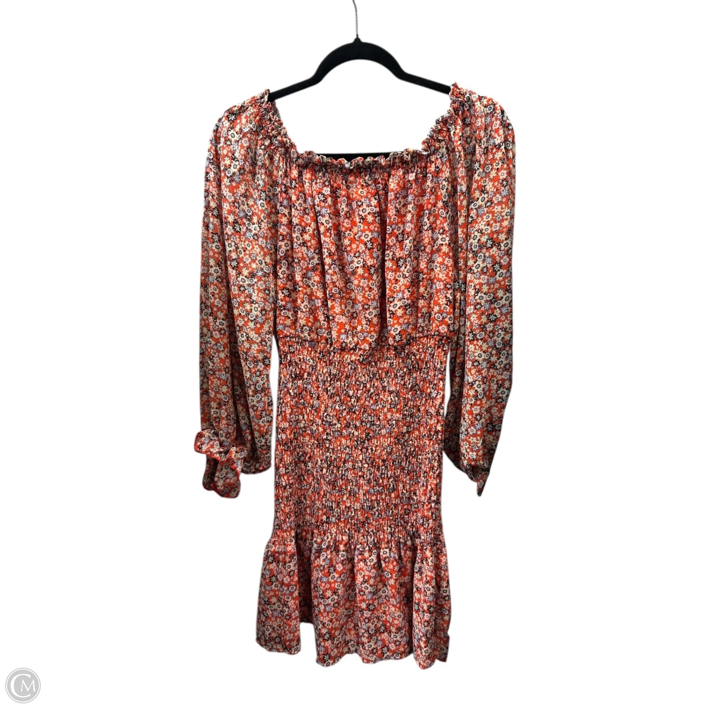 Dress Casual Short By Hyfve In Floral Print, Size: L