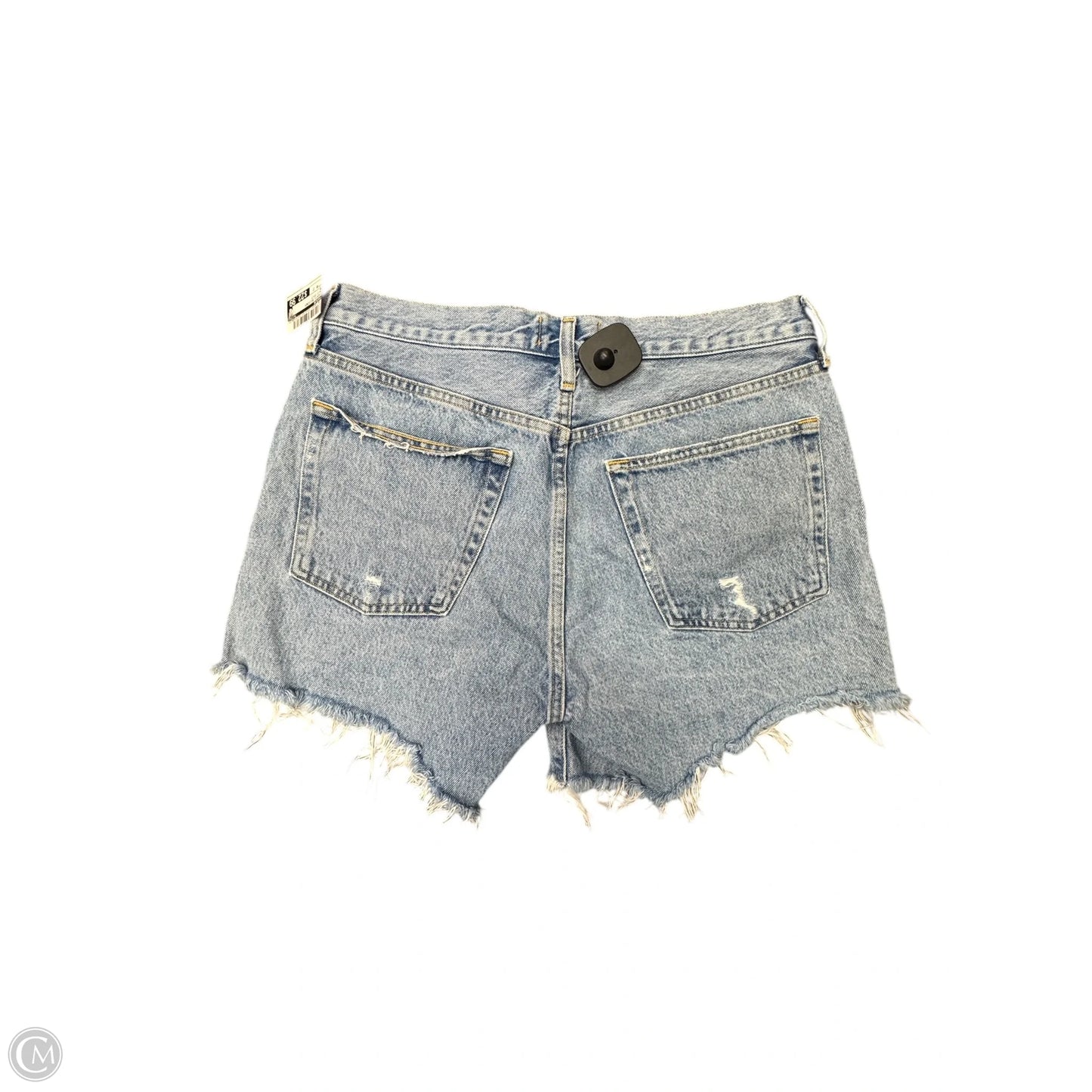 Shorts Designer By Agolde In Blue Denim, Size: 6