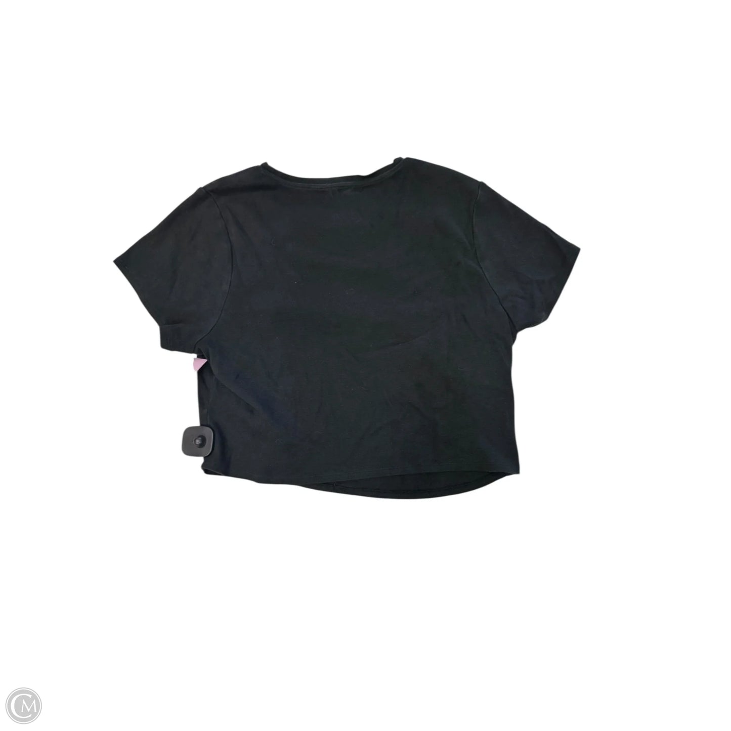 Top Short Sleeve Designer By Good American In Black, Size: M