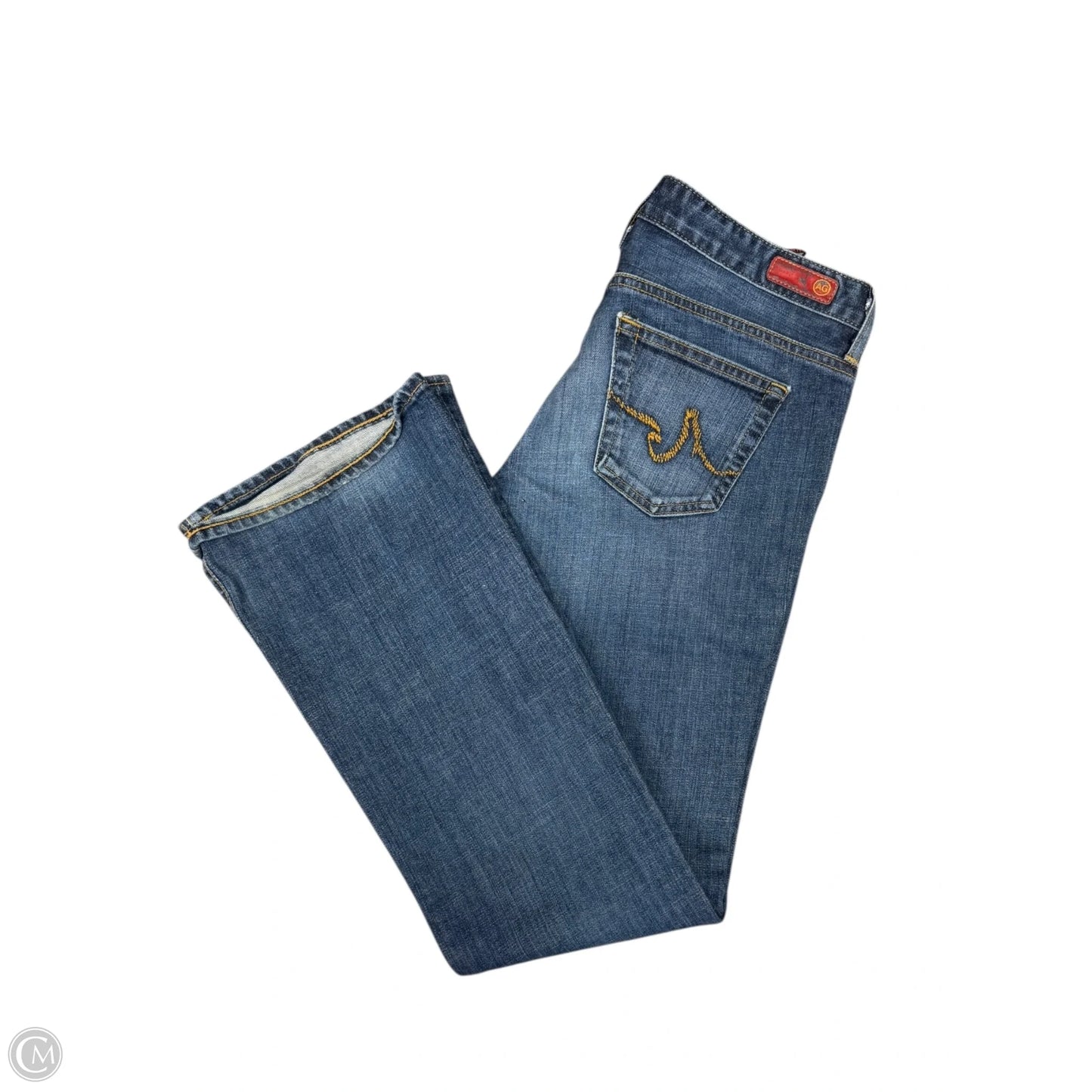 Jeans Designer By Adriano Goldschmied In Blue Denim, Size: 6