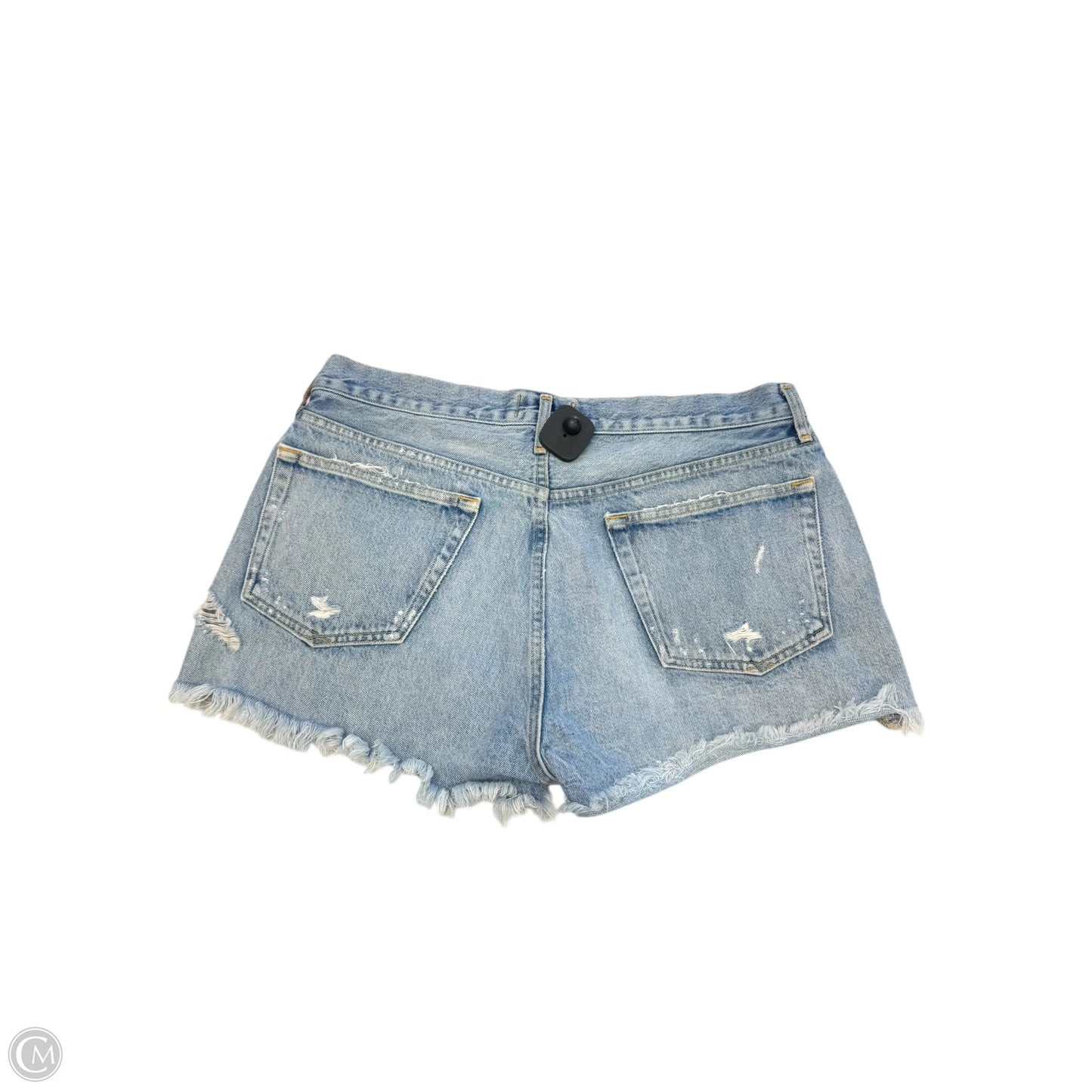 Shorts Designer By Agolde In Blue Denim, Size: 10