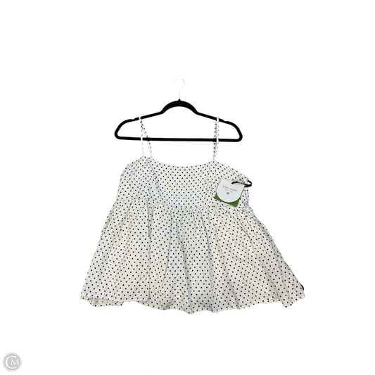 Blouse Designer By Kate Spade In Polkadot Pattern, Size: Xl