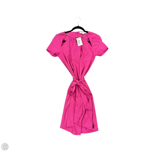 Dress Designer By Michael Kors In Pink, Size: S