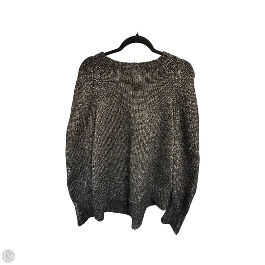Sweater Designer By Michael Kors In Black & Gold, Size: S
