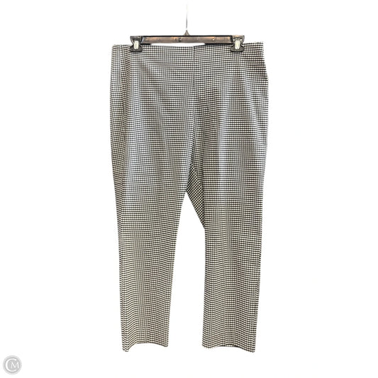 Pants Dress By Elle In Black & White, Size: 2x