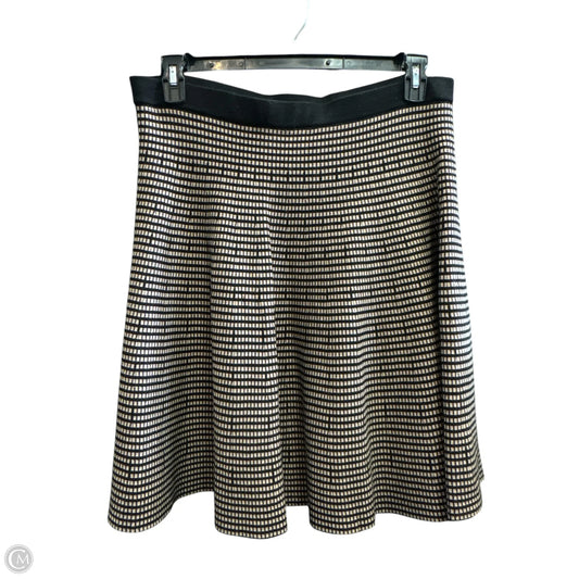 Skirt Midi By Grace Elements In Black & Brown, Size: Xl