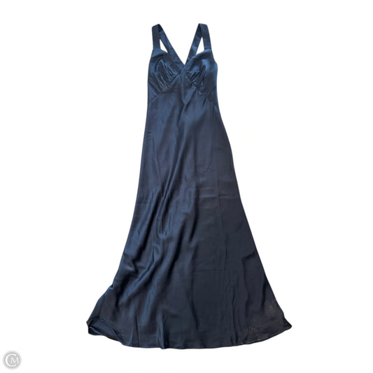 Dress Party Long By Clothes Mentor In Navy, Size: M