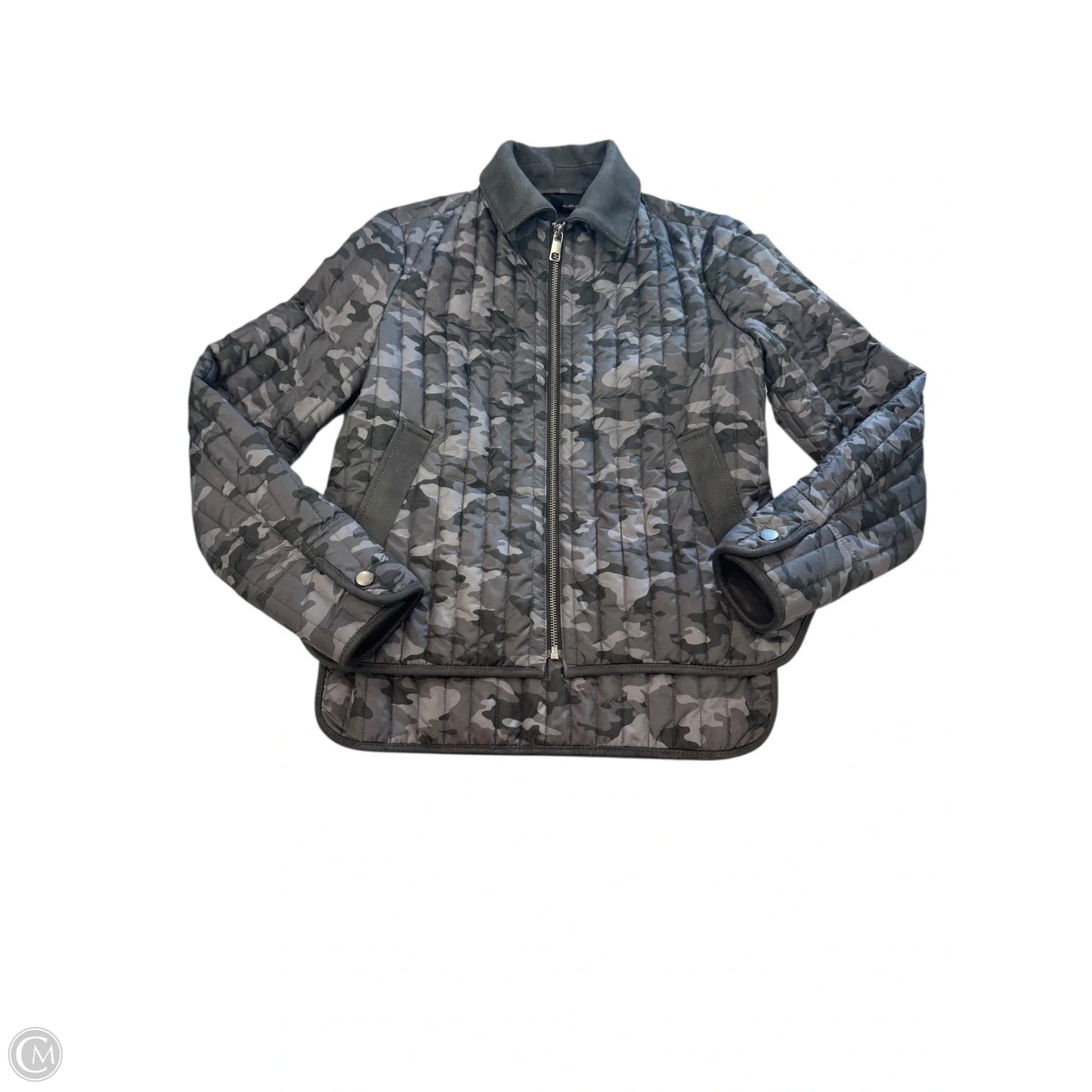 Jacket Puffer & Quilted By Banana Republic In Camouflage Print, Size: Xs