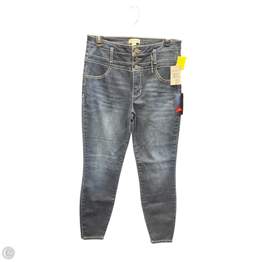 Jeans Skinny By Rewind In Blue Denim, Size: 4