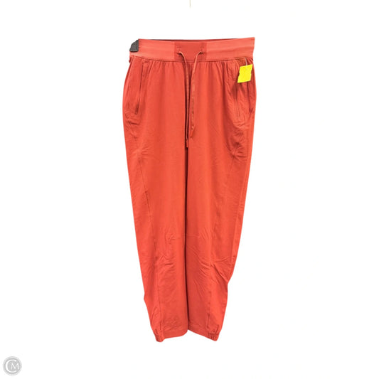 Pants Joggers By Lululemon In Orange, Size: S