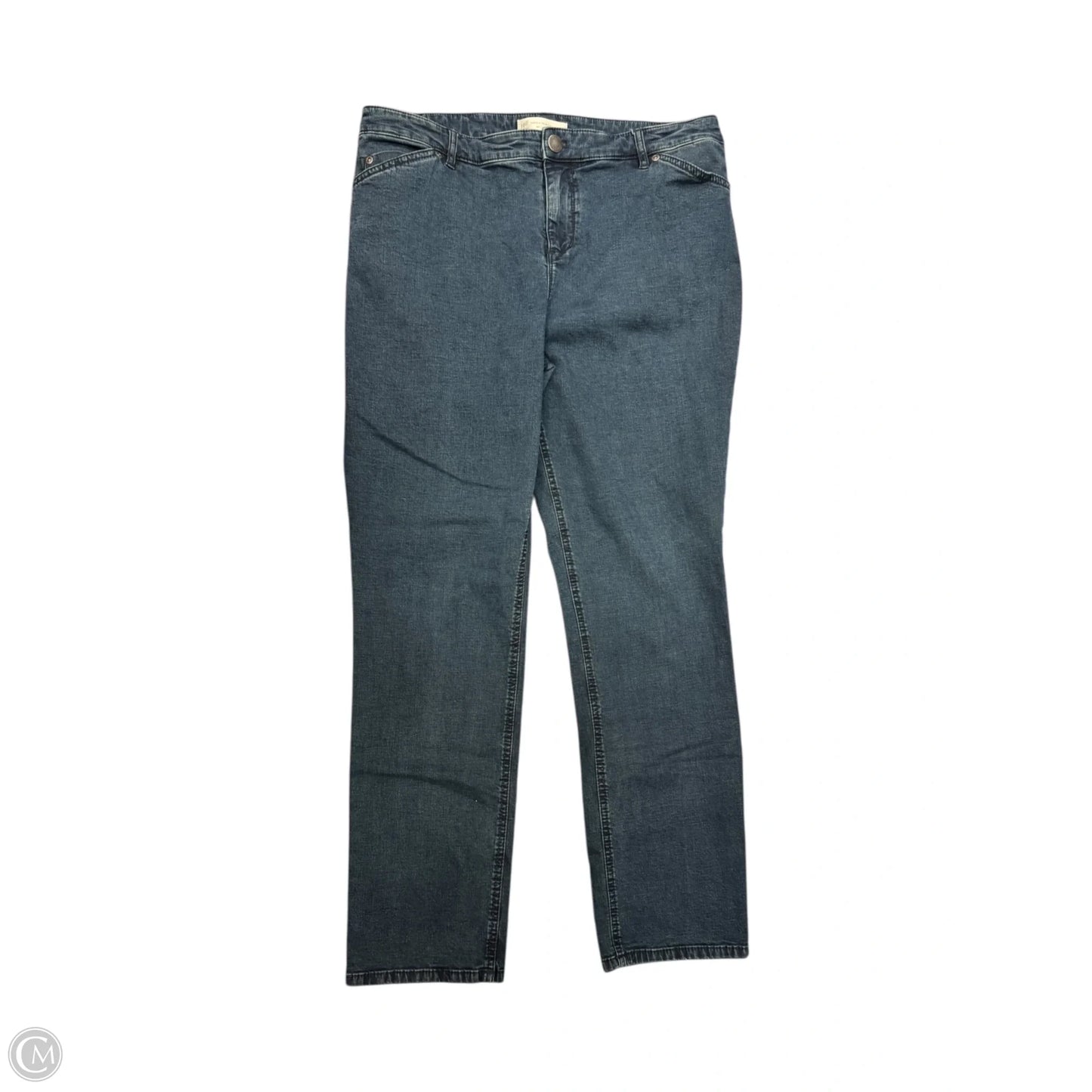 Jeans Skinny By J. Jill In Blue Denim, Size: 12