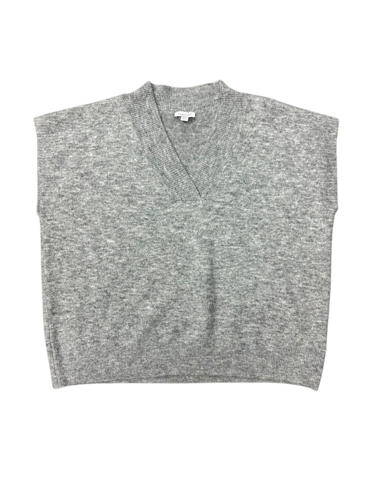 Vest Sweater By Top Shop In Grey, Size: L