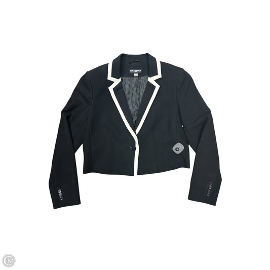 Blazer Designer By Karl Lagerfeld In Black, Size: L