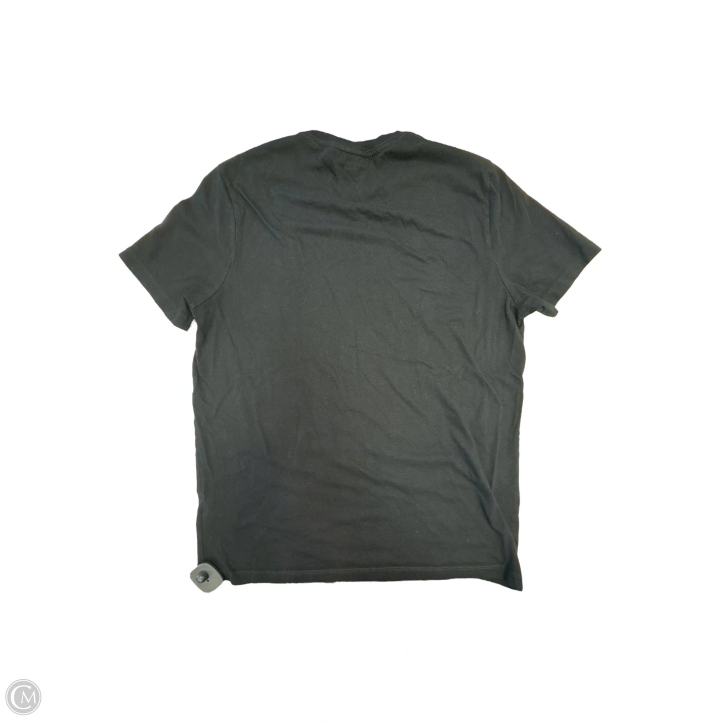 Top Short Sleeve Designer By Michael Kors In Black, Size: L