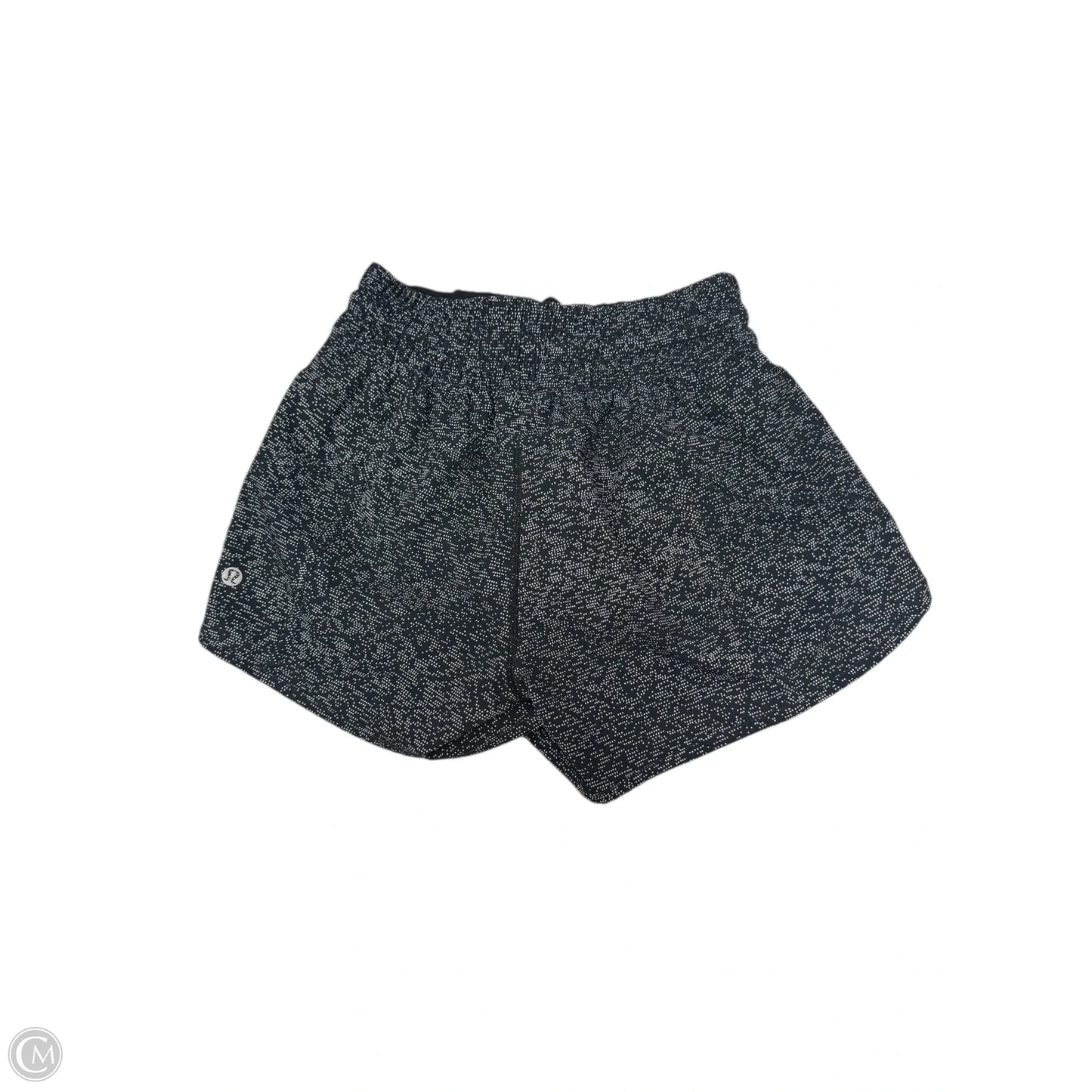 Athletic Shorts By Lululemon In Black & White, Size: M