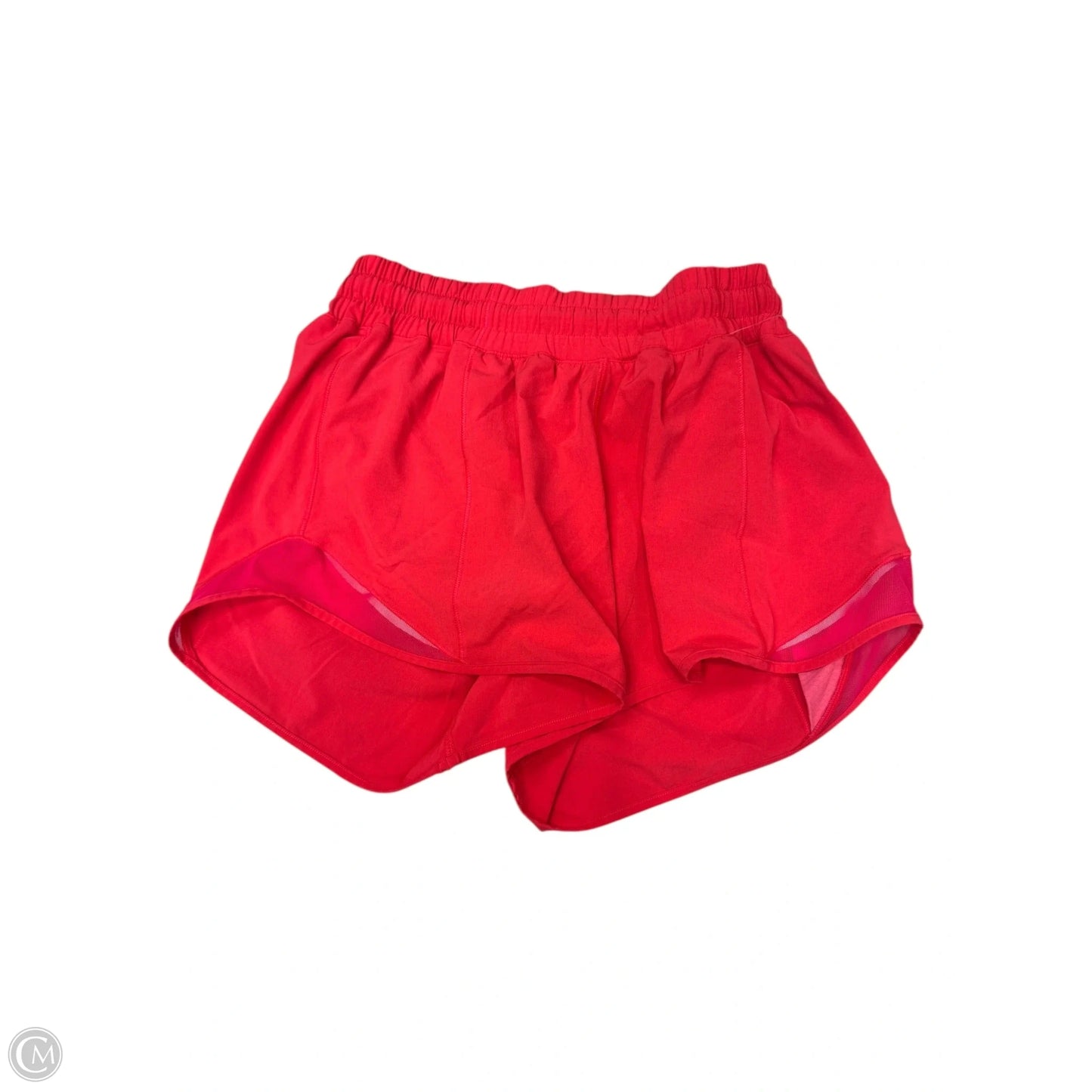 Athletic Shorts By Lululemon In Pink, Size: M