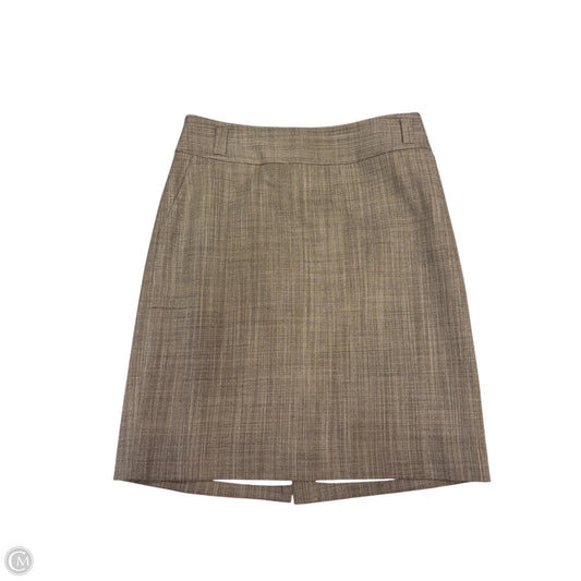 Skirt Mini & Short By Banana Republic In Brown, Size: 4