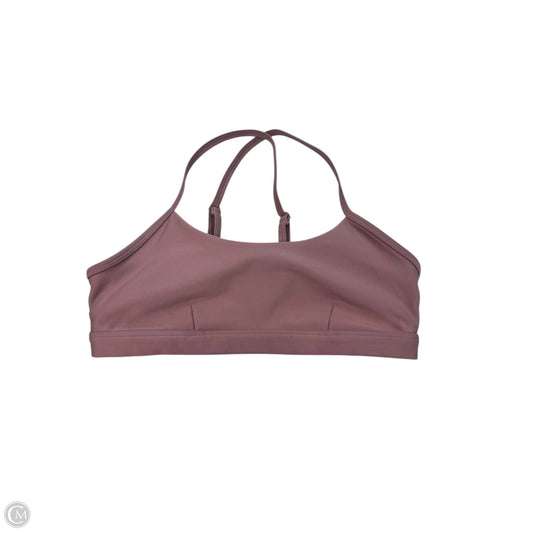 Athletic Bra By Alo In Mauve, Size: M