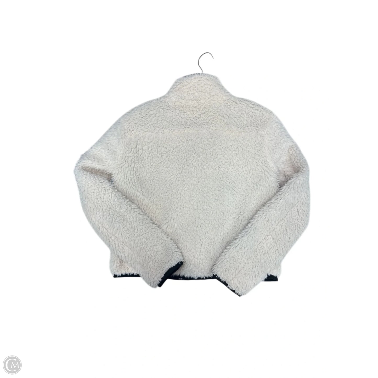 Jacket Faux Fur & Sherpa By Thread And Supply In Cream, Size: S