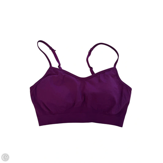 Athletic Bra By Athleta In Purple, Size: M