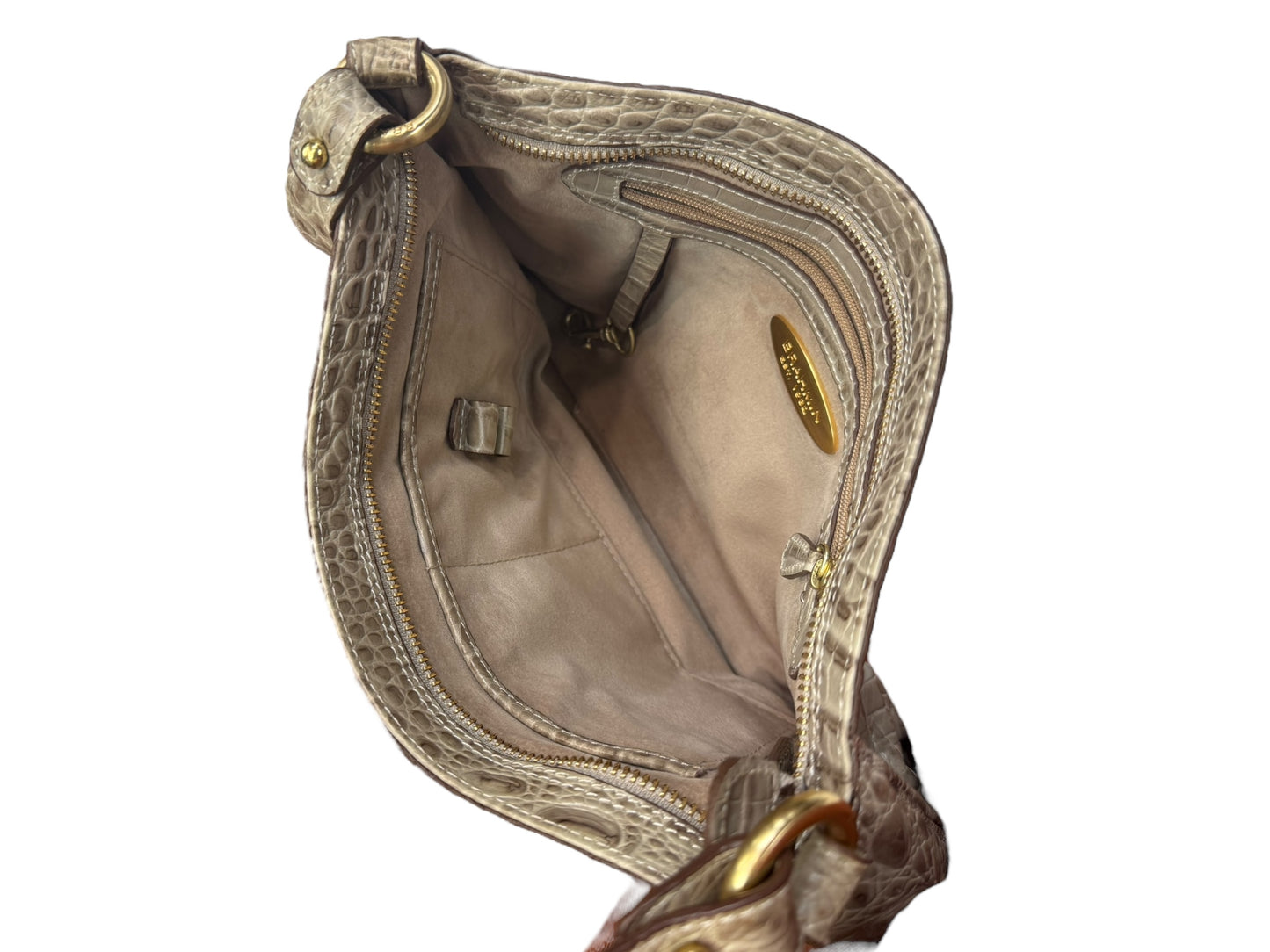 Handbag Designer By Brahmin, Size: Medium