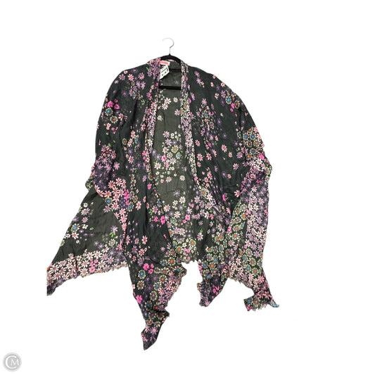 Shawl Designer By Kate Spade In Floral Print, Size: Osfm