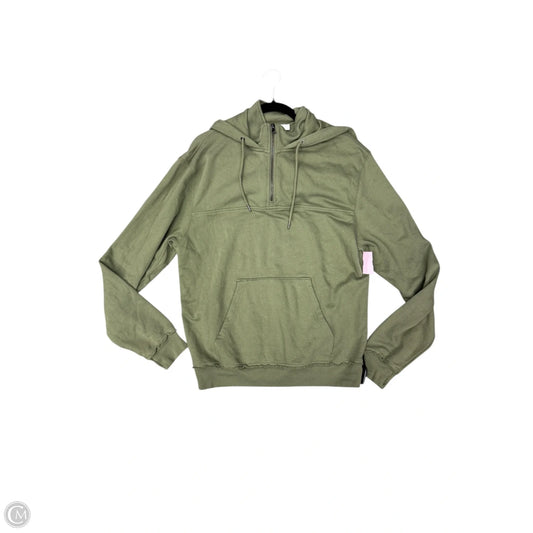 Sweater Cardigan Designer By Frame In Green, Size: M