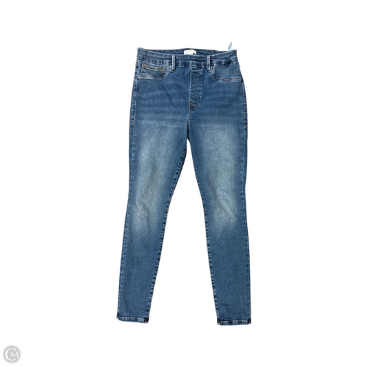 Jeans Designer By Good American In Blue Denim, Size: 10