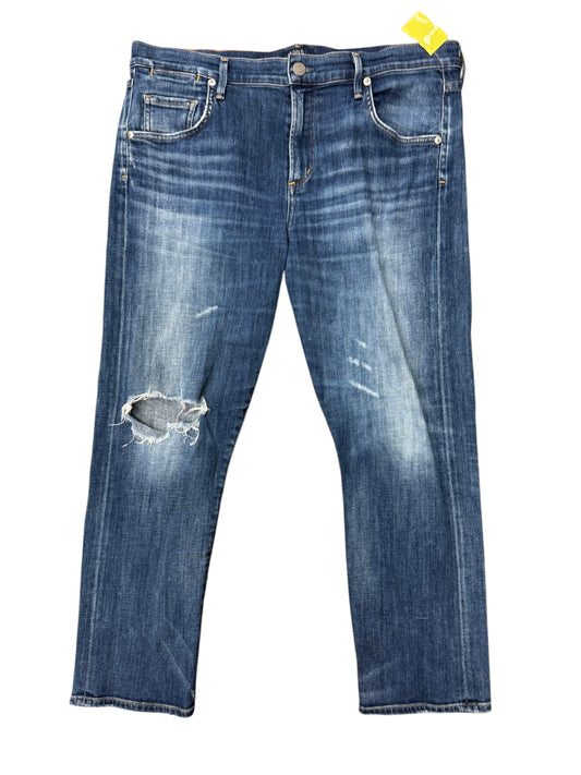 Jeans Designer By Agolde In Blue Denim, Size: 10