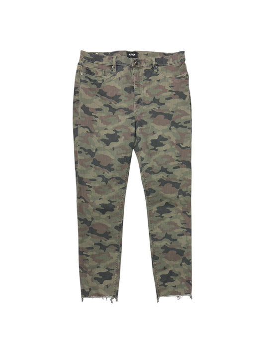 Pants Designer By Hudson In Camouflage Print, Size: 12