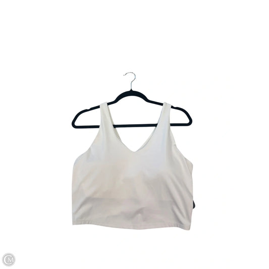 Athletic Bra By All In Motion In Cream, Size: Xl