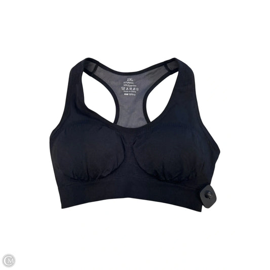 Athletic Bra By Bally In Black, Size: 2x