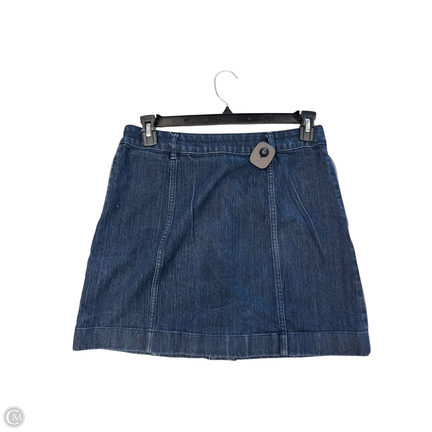 Skirt Designer By Michael Kors In Blue Denim, Size: 8