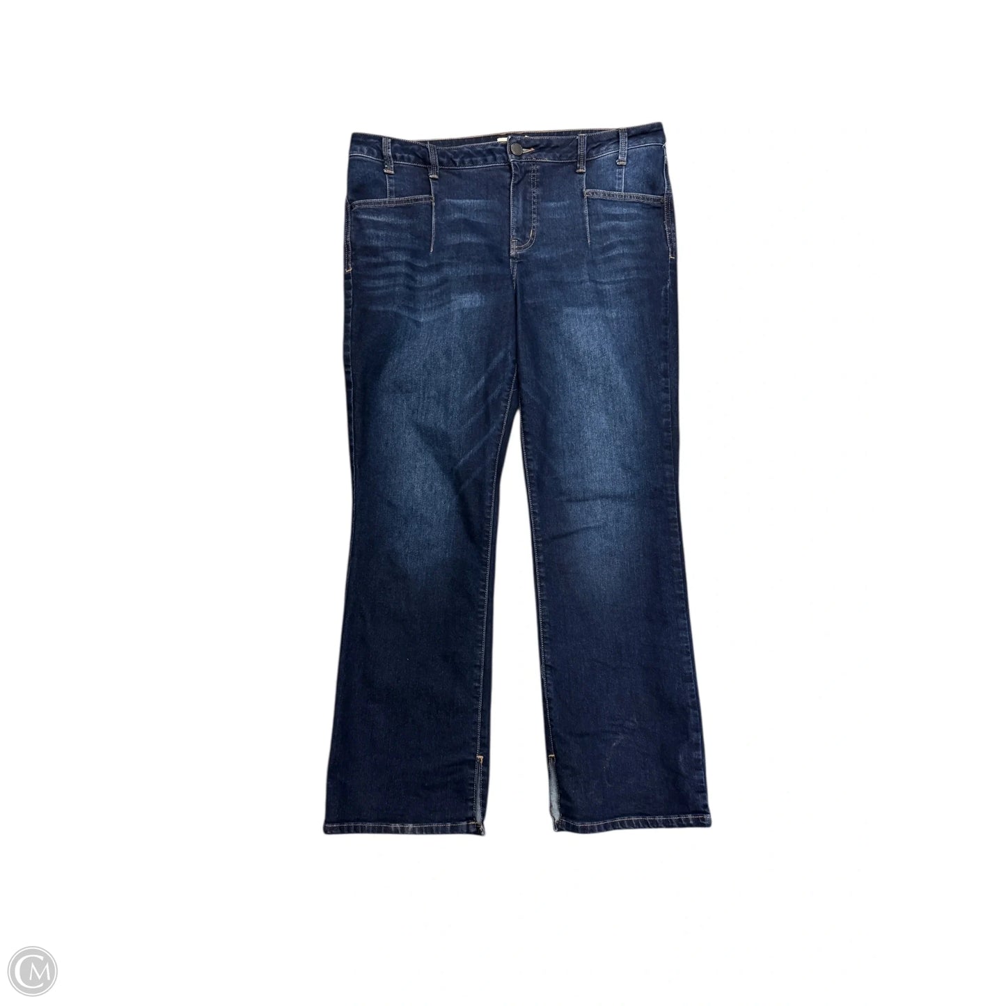 Jeans Boot Cut By Maurices In Blue Denim, Size: 16