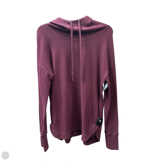 Athletic Top Long Sleeve Hoodie By Sweaty Betty In Purple, Size: S
