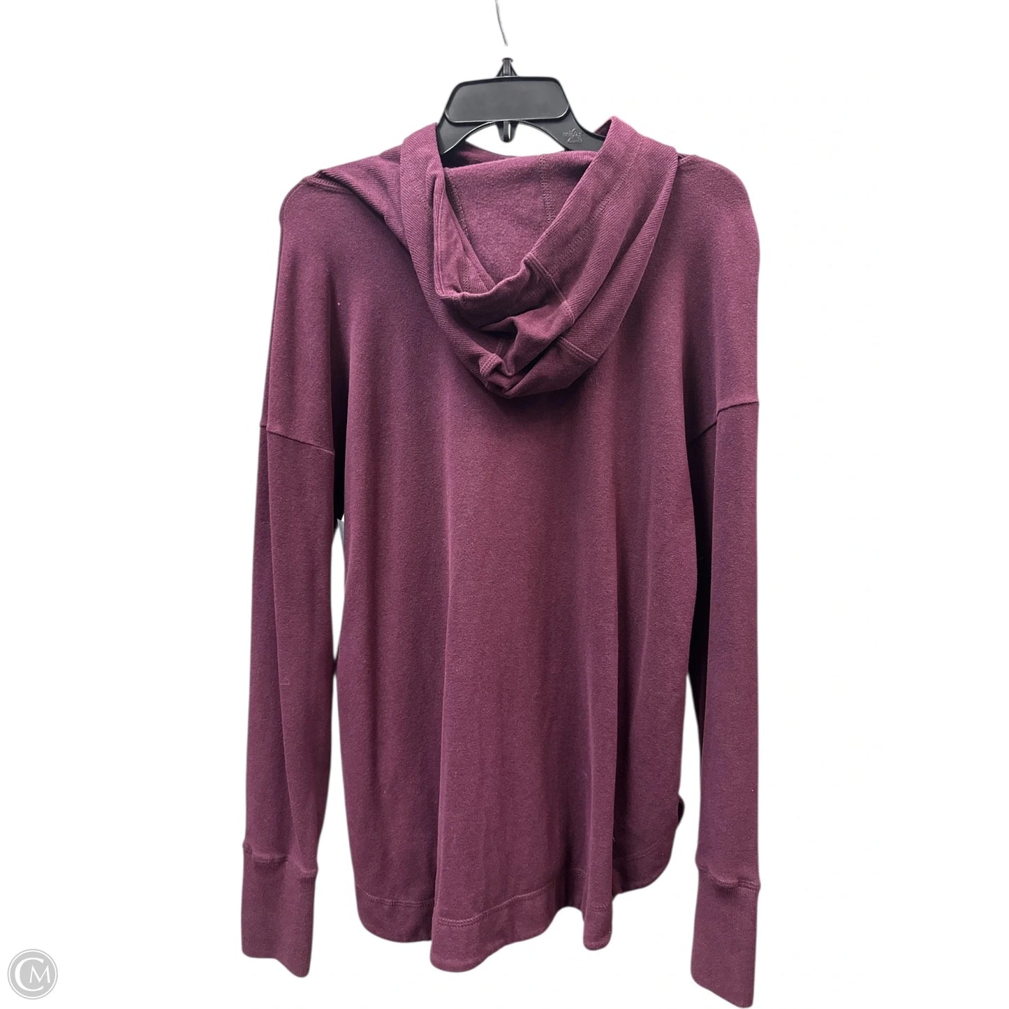 Athletic Top Long Sleeve Hoodie By Sweaty Betty In Purple, Size: S