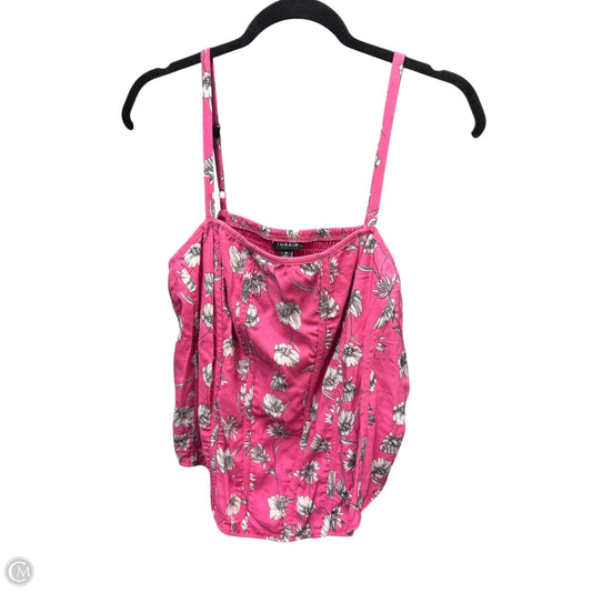 Tank Top By Torrid In Floral Print, Size: 3x