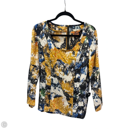 Top Long Sleeve Designer By Tory Burch In Multi-colored, Size: 2